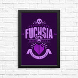 Fuchsia City Gym - Posters & Prints