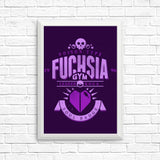 Fuchsia City Gym - Posters & Prints