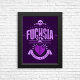Fuchsia City Gym - Posters & Prints