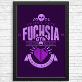 Fuchsia City Gym - Posters & Prints