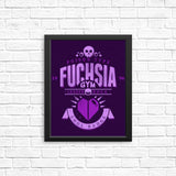 Fuchsia City Gym - Posters & Prints