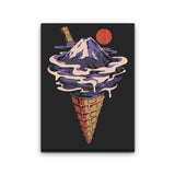 Fuji Ice Cream - Canvas Print