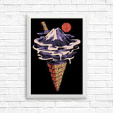 Fuji Ice Cream - Posters & Prints