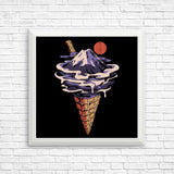 Fuji Ice Cream - Posters & Prints