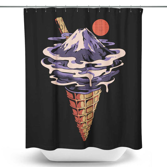 Fuji Ice Cream - Shower Curtain