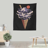 Fuji Ice Cream - Wall Tapestry