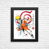 Fury of the Rasengan - Posters & Prints