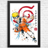 Fury of the Rasengan - Posters & Prints