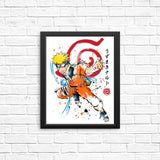Fury of the Rasengan - Posters & Prints