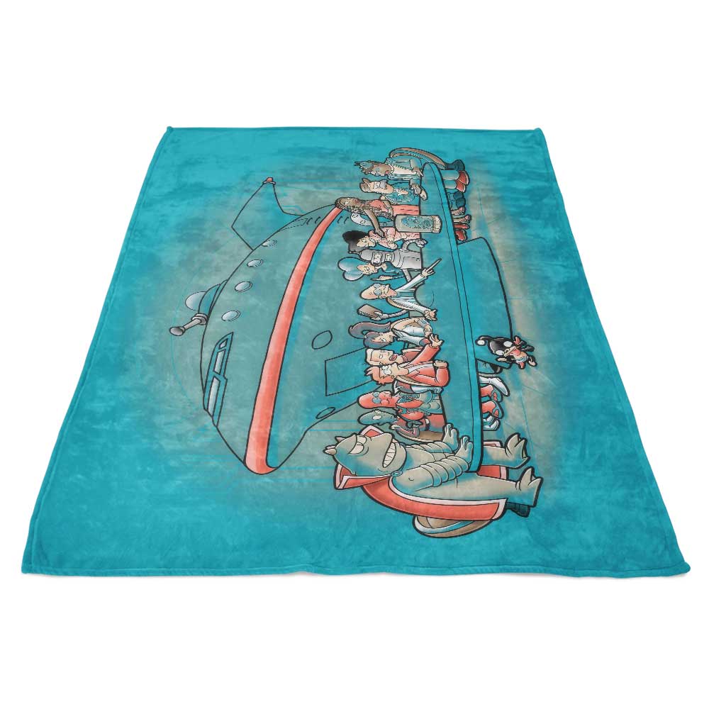 Future Dinner - Fleece Blanket