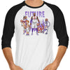 Future Jam - 3/4 Sleeve Raglan T-Shirt