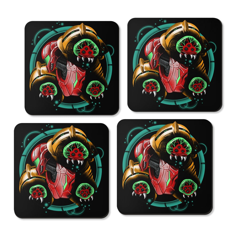 Galactic Bomber - Coasters
