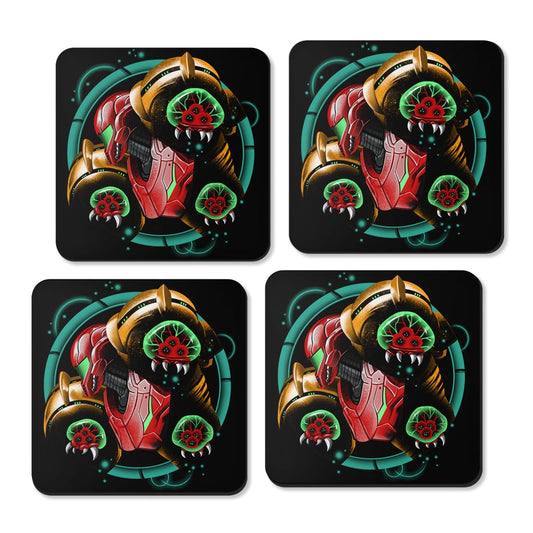 Galactic Bomber - Coasters