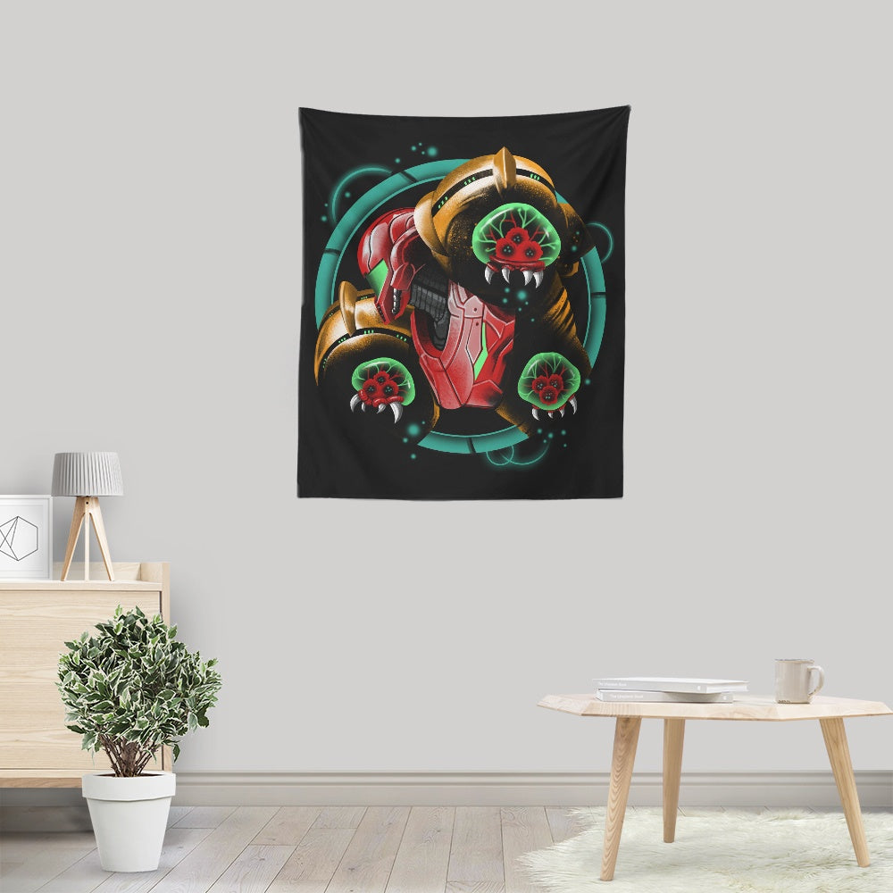 Galactic Bomber - Wall Tapestry