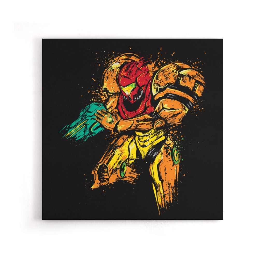 Galactic Bounty Hunter - Canvas Print