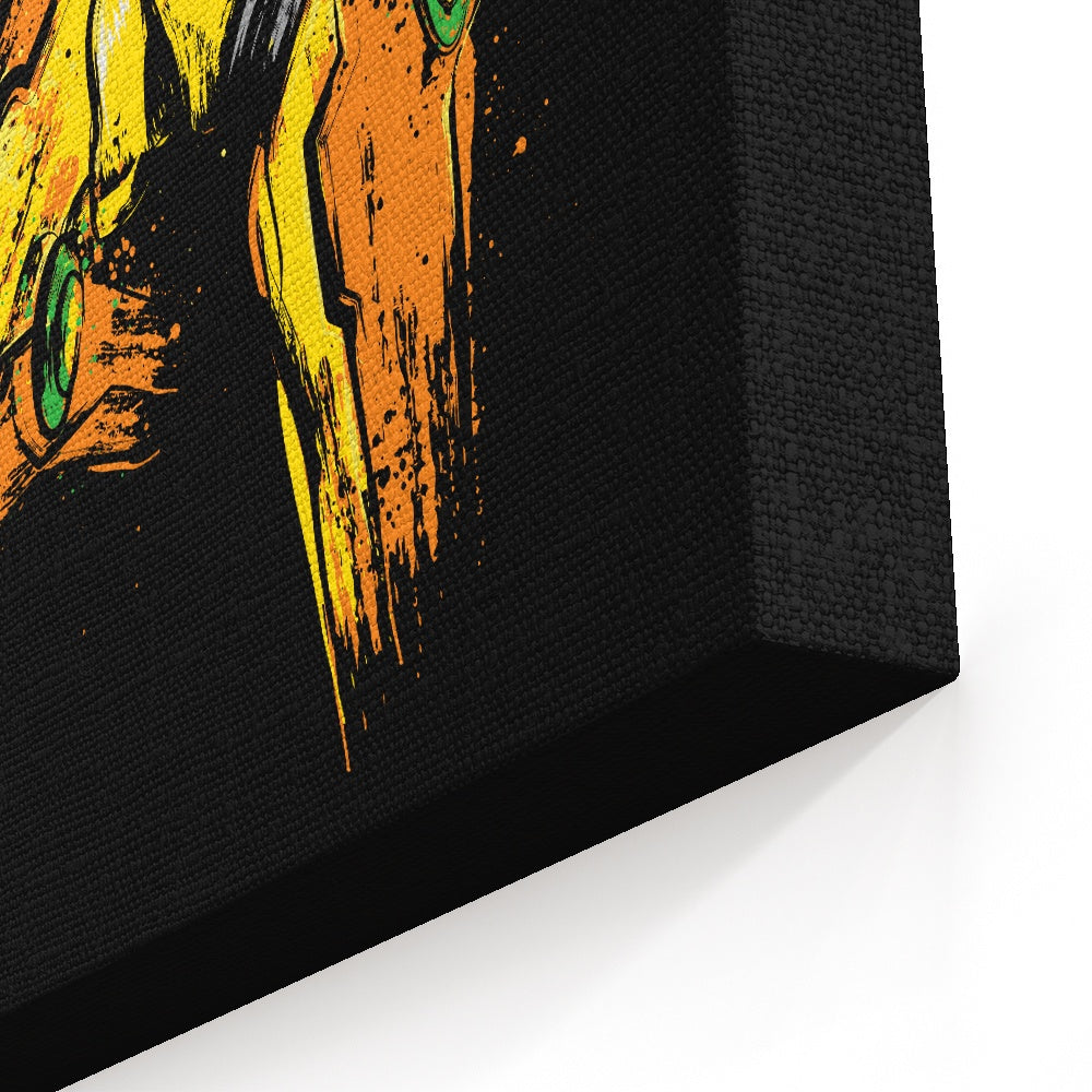 Galactic Bounty Hunter - Canvas Print