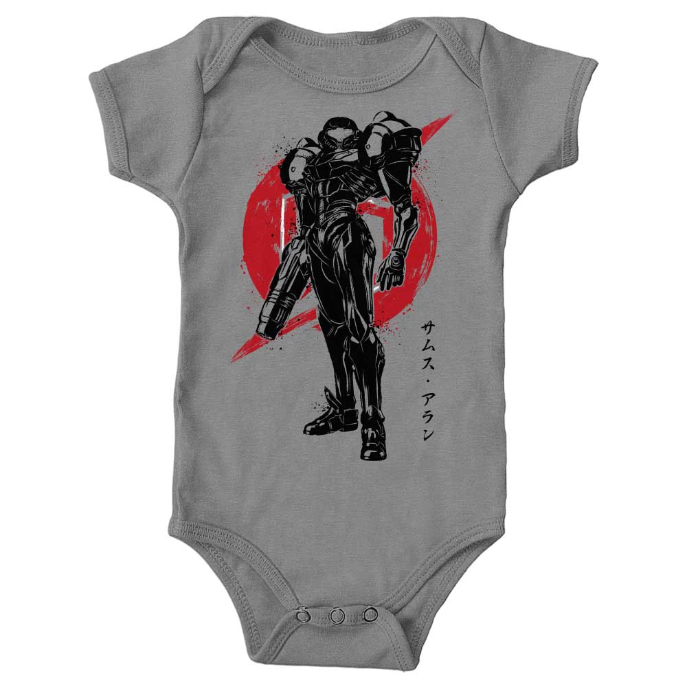 Galactic Bounty Hunter Sumi-e - Youth Apparel