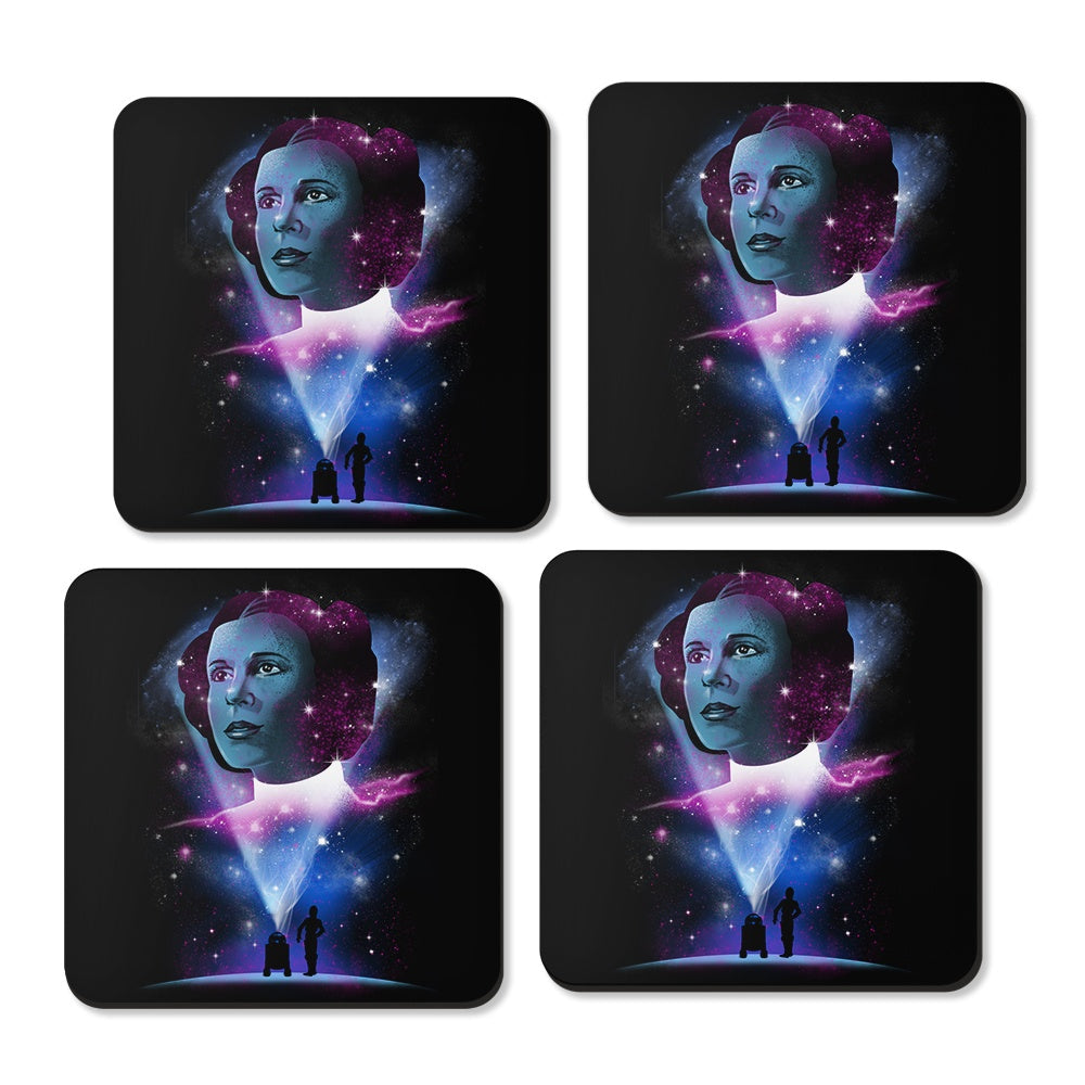 Galactic Princess - Coasters