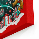 Galaxy Christmas - Canvas Print