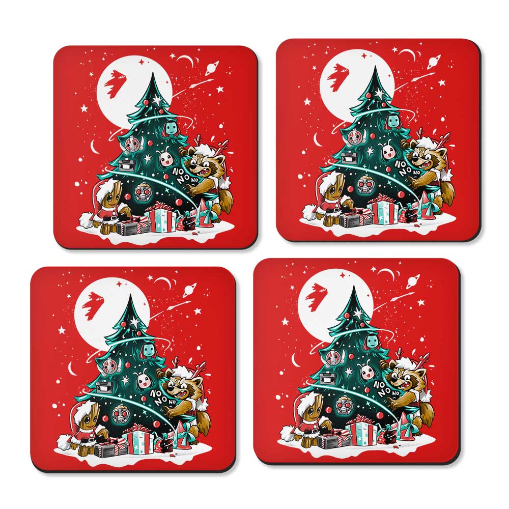 Galaxy Christmas - Coasters