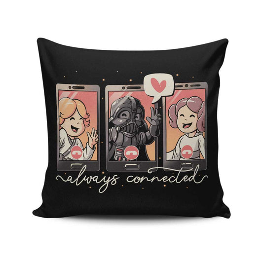 Galaxy Connected - Throw Pillow