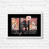Galaxy Connected - Posters & Prints
