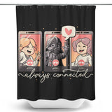 Galaxy Connected - Shower Curtain