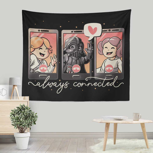 Galaxy Connected - Wall Tapestry