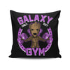 Galaxy Gym - Throw Pillow