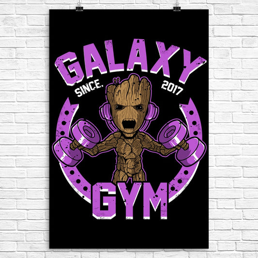 Galaxy Gym - Poster