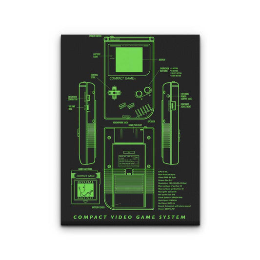 Game Kid - Canvas Print