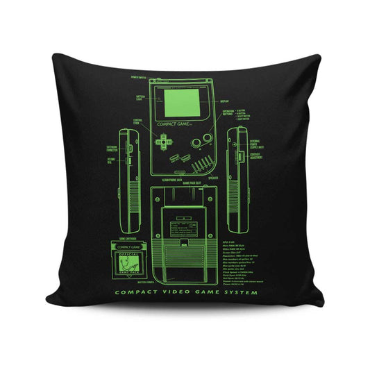 Game Kid - Throw Pillow