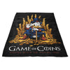 Game of Coins - Fleece Blanket
