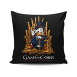 Game of Coins - Throw Pillow
