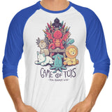 Game of Toys - 3/4 Sleeve Raglan T-Shirt