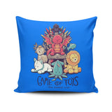Game of Toys - Throw Pillow