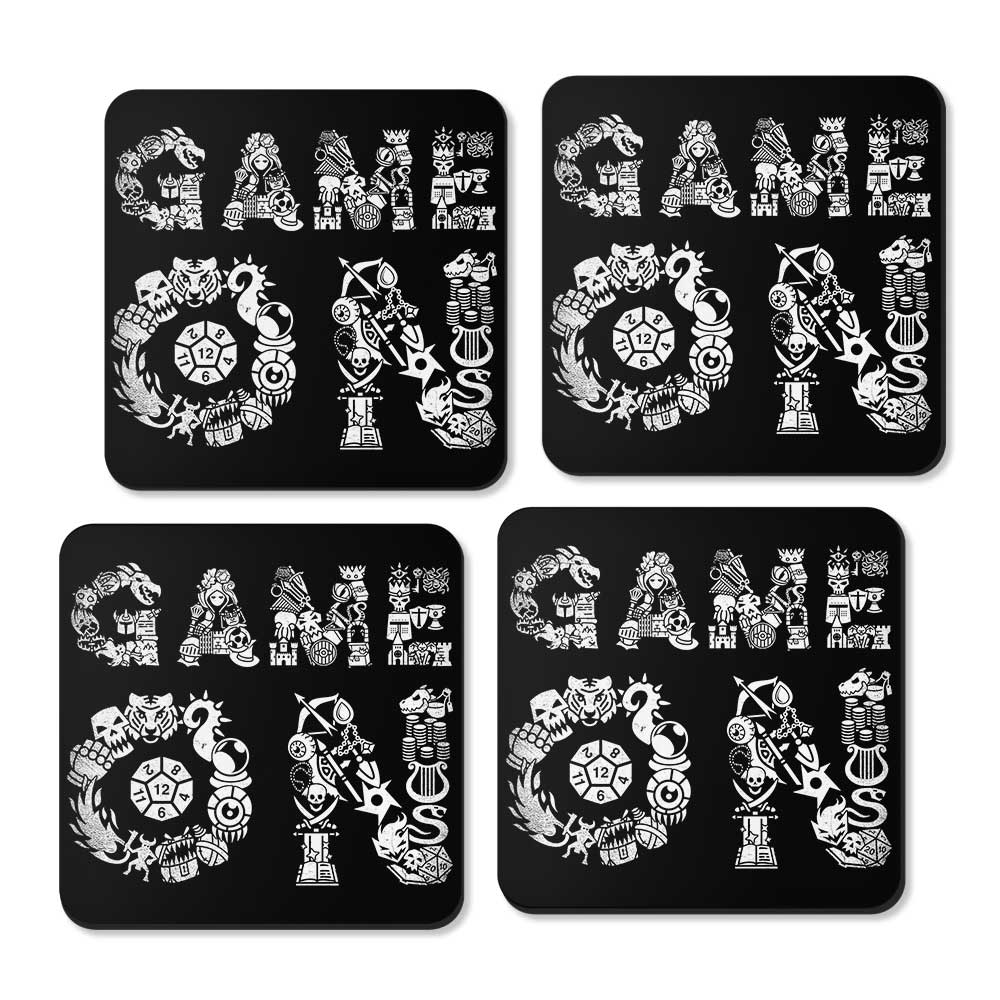 Game On - Coasters