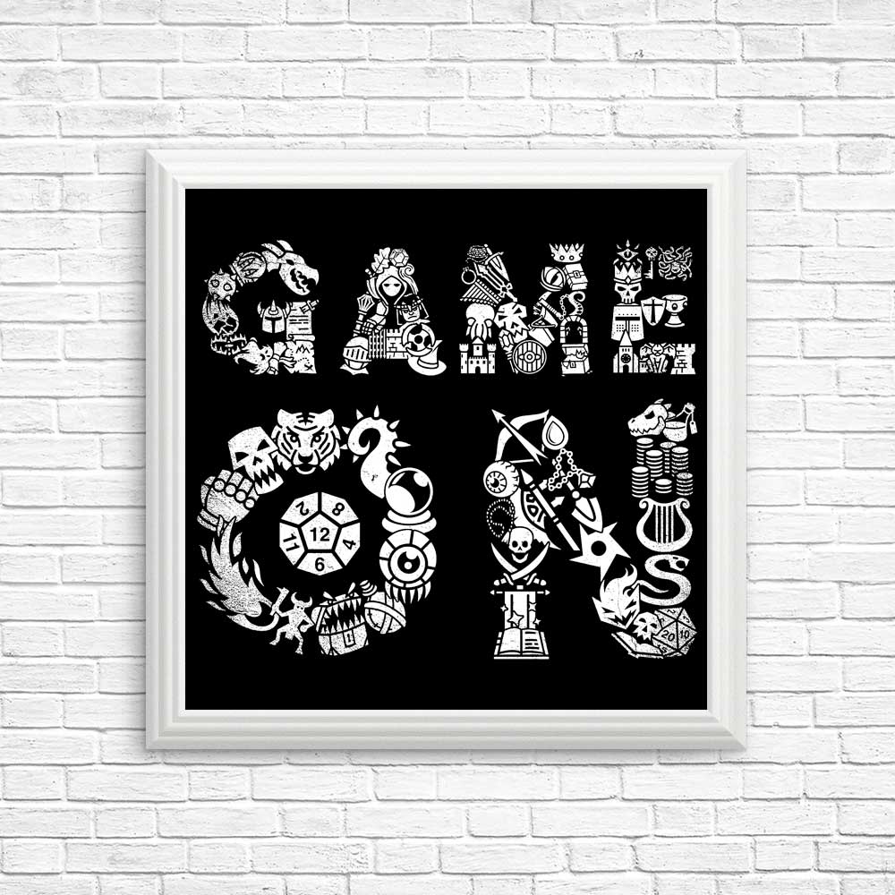 Game On - Posters & Prints