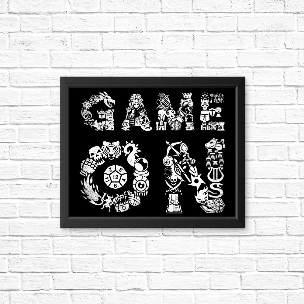 Game On - Posters & Prints