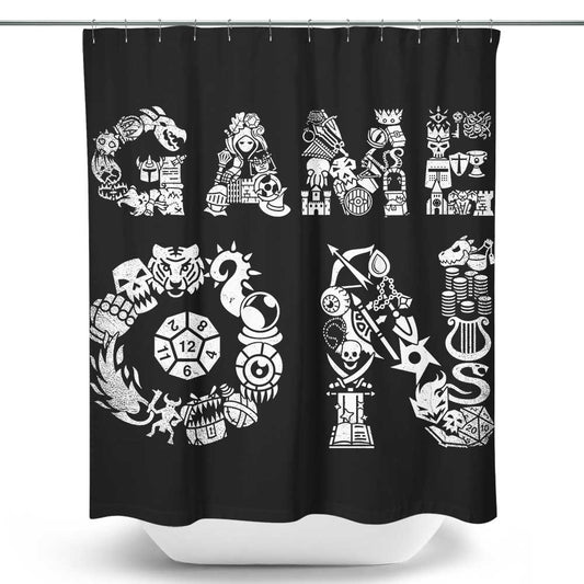 Game On - Shower Curtain