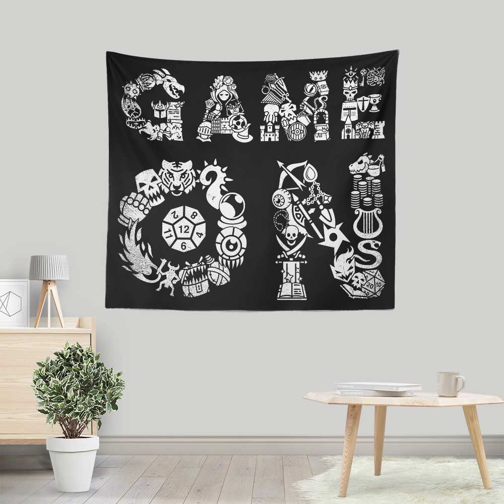 Game On - Wall Tapestry