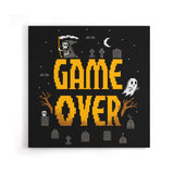 Game Over - Canvas Print