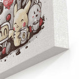 Games and Coffee - Canvas Print