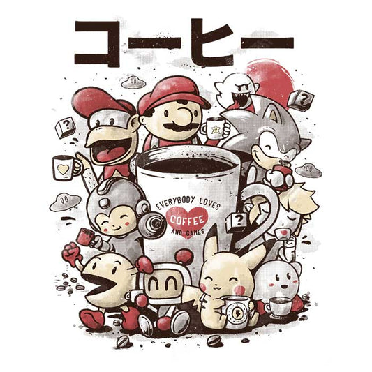 Games and Coffee - Ringer T-Shirt
