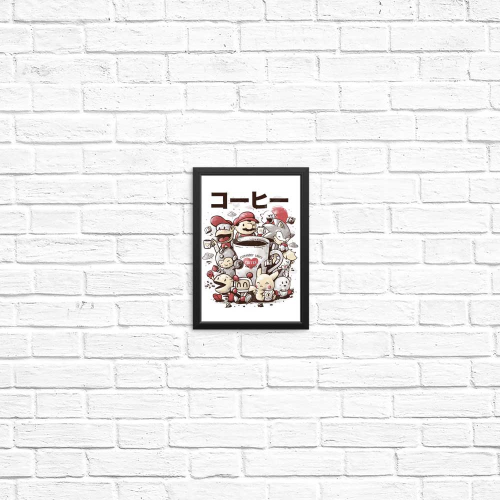 Games and Coffee - Posters & Prints