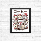 Games and Coffee - Posters & Prints