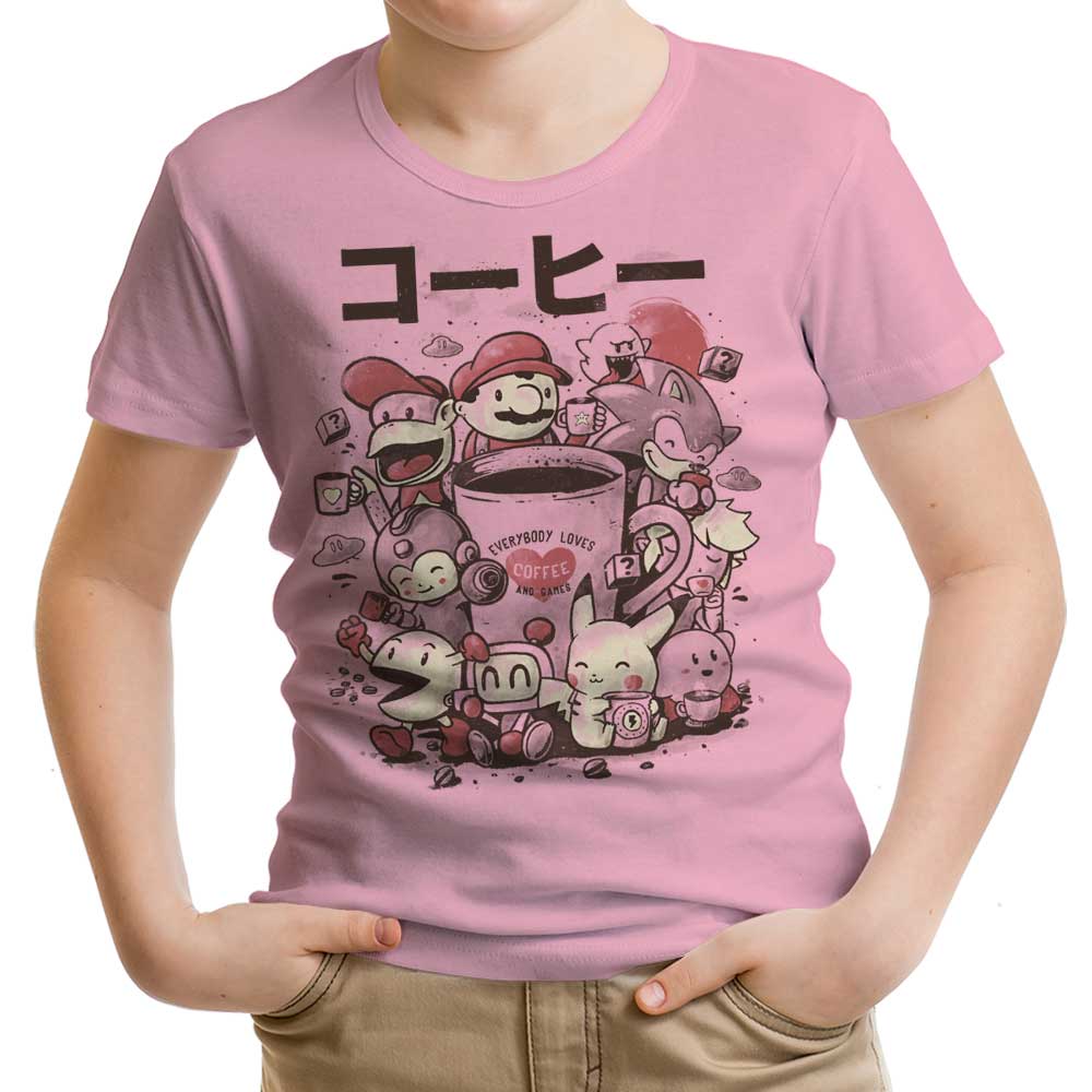 Games and Coffee - Youth Apparel
