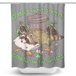 Garbage in the Sheets - Shower Curtain