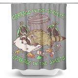 Garbage in the Sheets - Shower Curtain