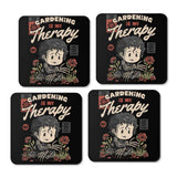 Gardening is My Therapy - Coasters